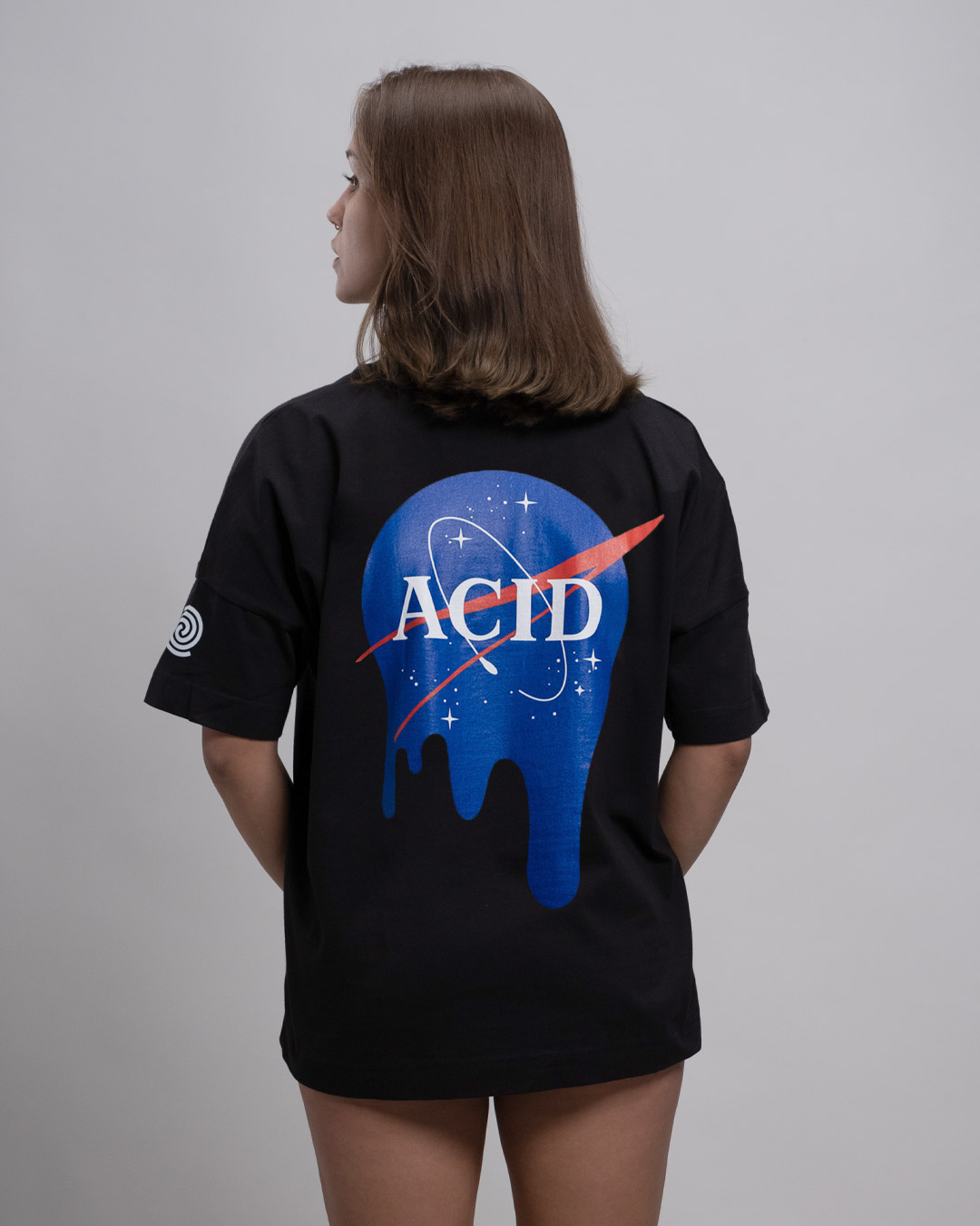 Space Acid - Oversized T-Shirt Girls - MRY