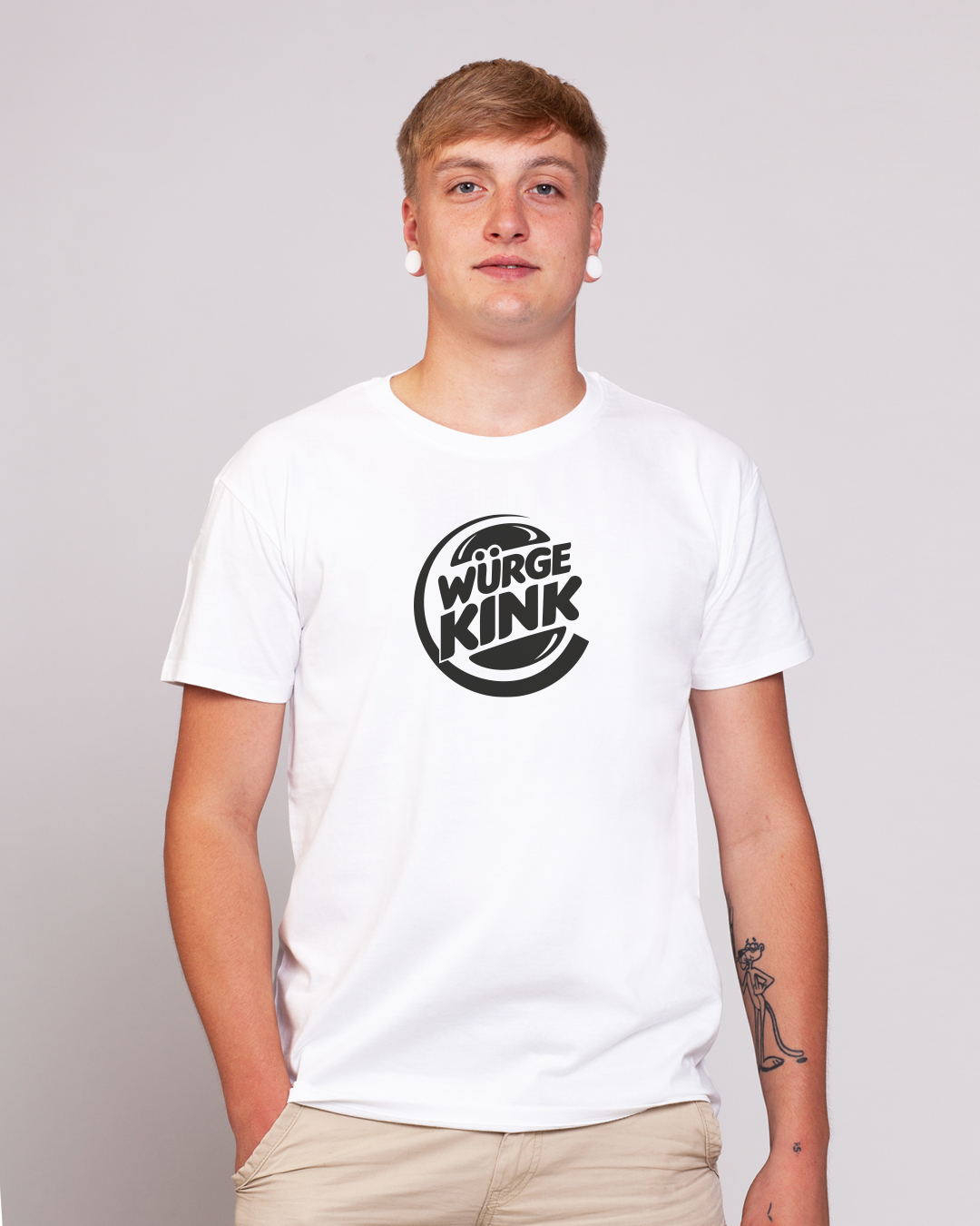 Würge Kink - Herren Ringspun Shirt - Junkie Tattoos