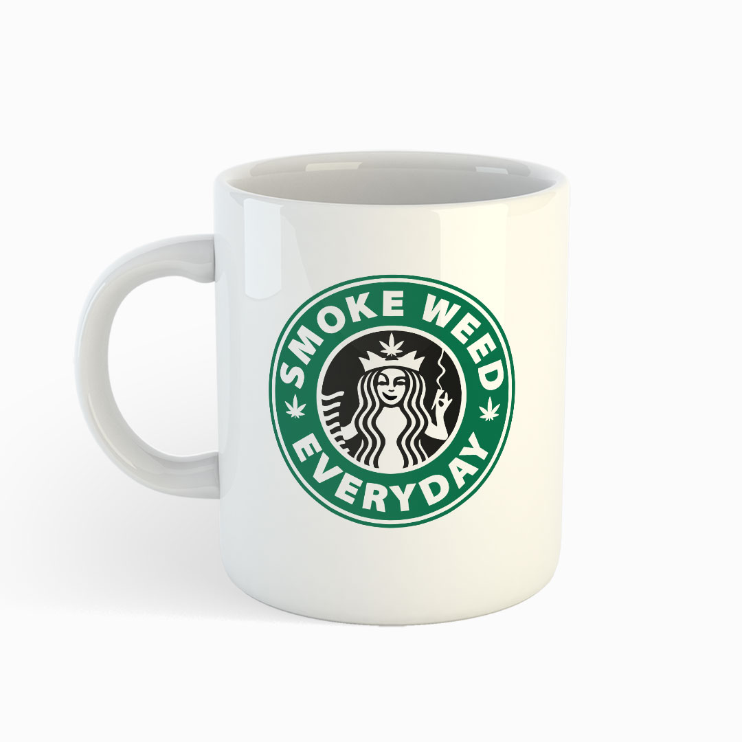 Smoke Everyday - Weiße Tasse