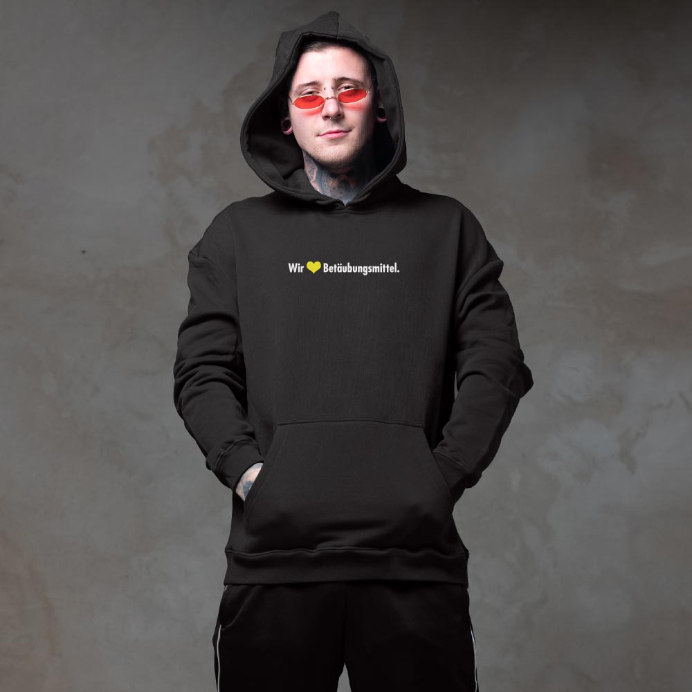 Wir lieben Betäubungsmittel - Oversized Hoodie