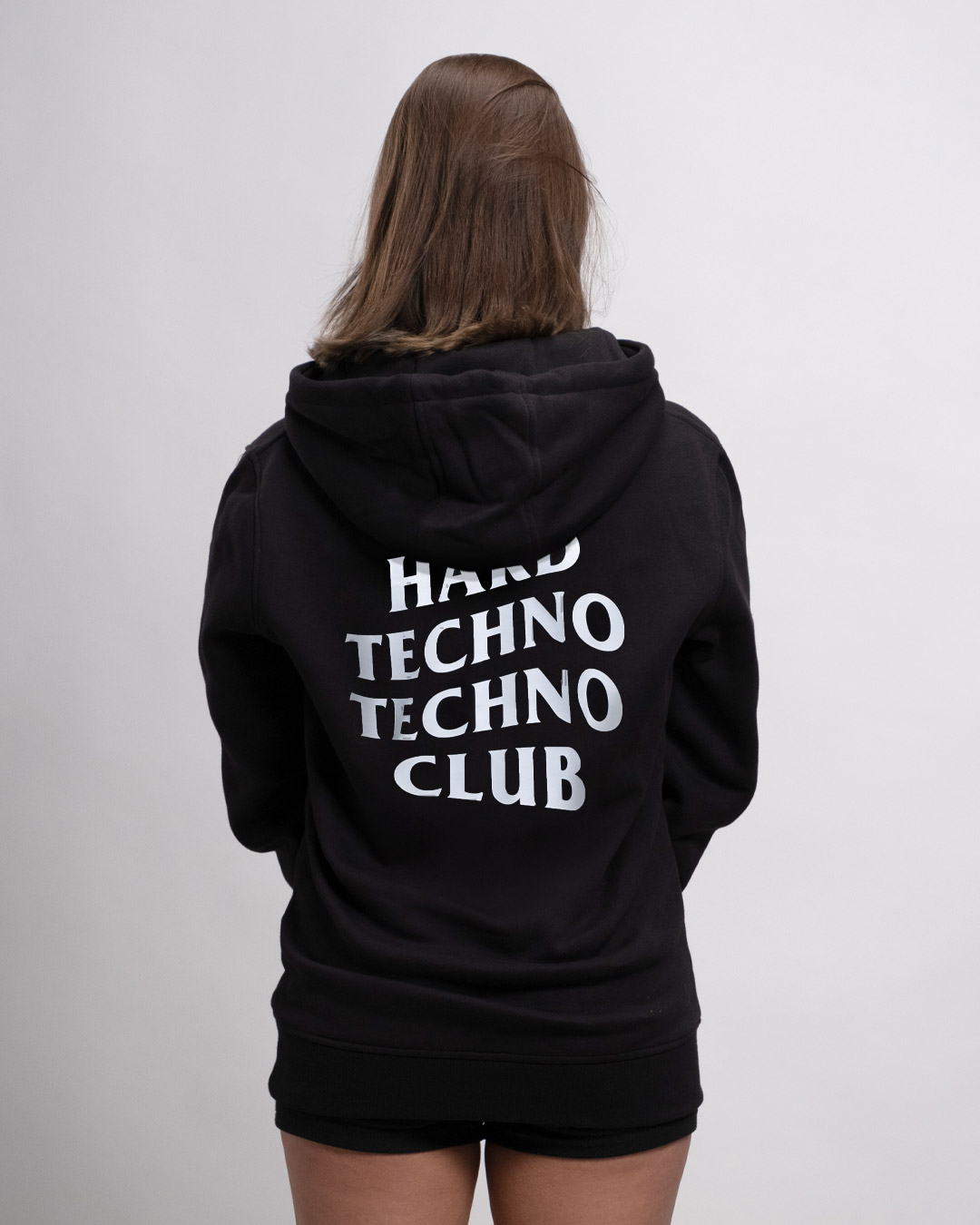 Hardtechno Club - Heavy Hoodie Girls - MRY
