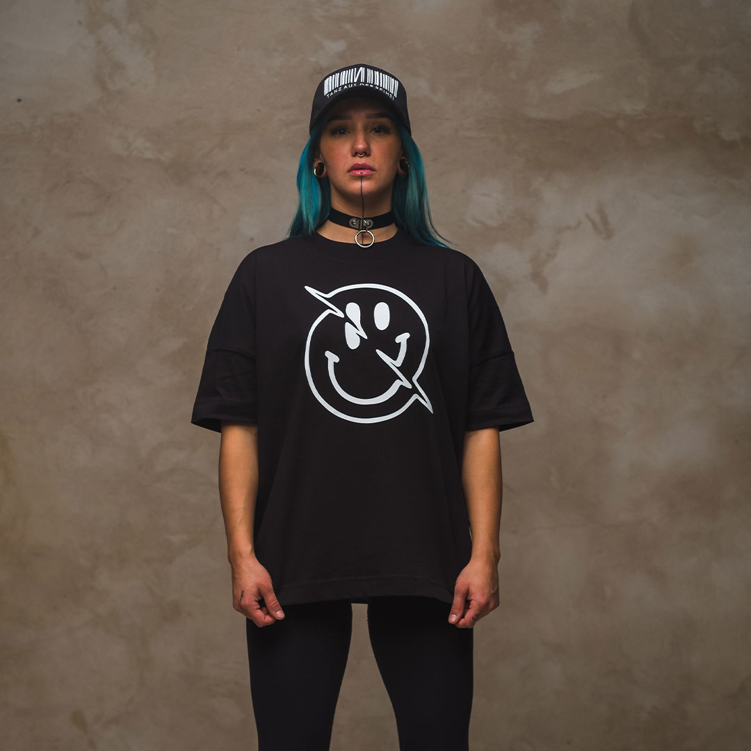 Smiley Unisex Premium Oversize T-Shirt