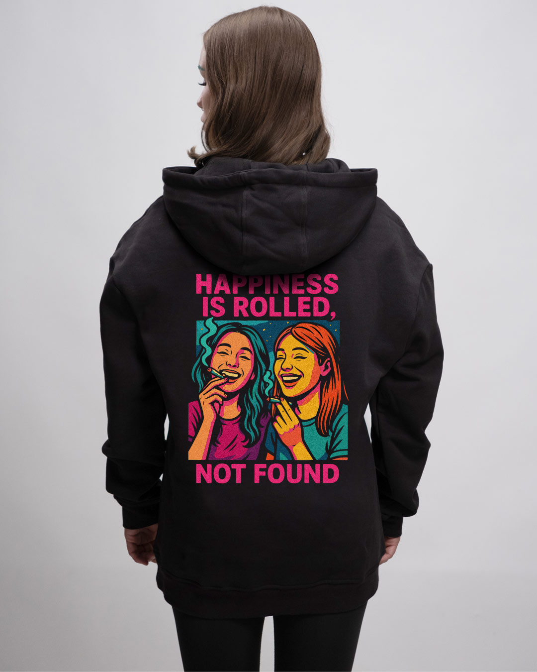 Happyness- UNISEX Oversized Hoodie