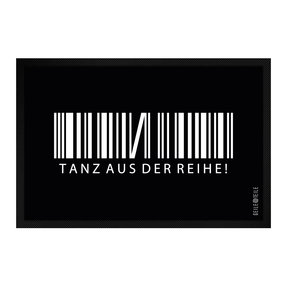 Tanz aus der Reihe Fussmatte 60 x 40 cm