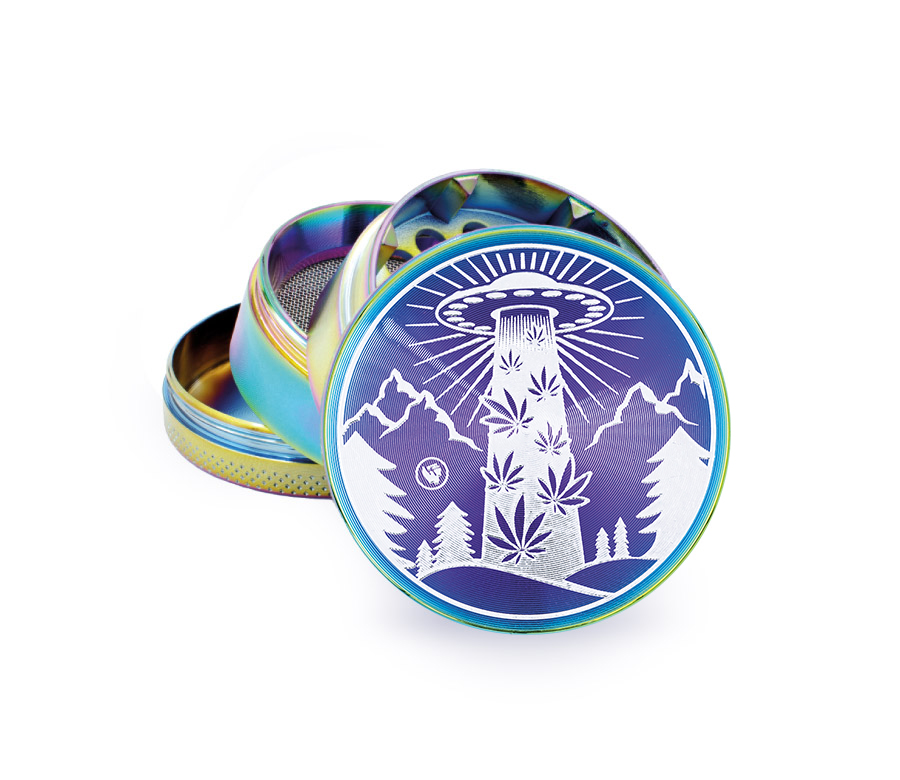 UFO - ICY Metal Grinder, 50mm von FIRE-FLOW™