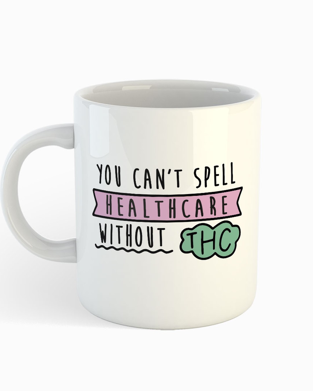 Healthcare THC -  Tasse weiß