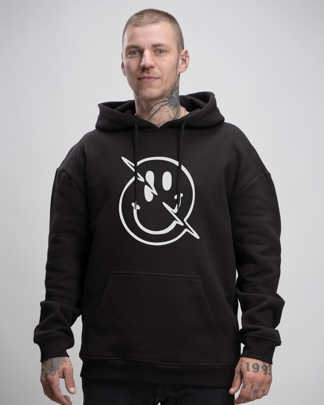 Smiley - Oversized Hoodie