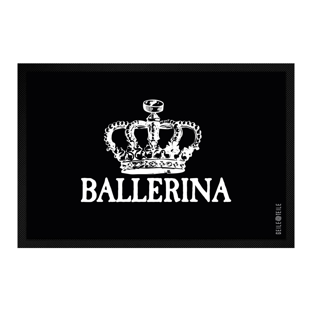 Ballerina Fussmatte 60 x 40 cm