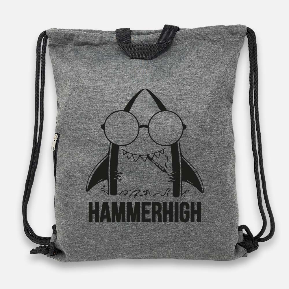 Hammerhigh - Jersey Bag Anthrazit