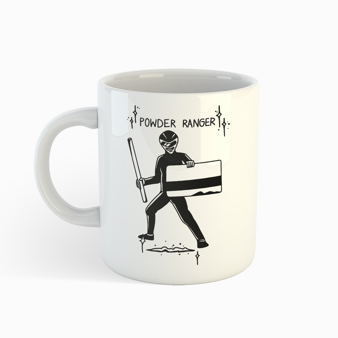 Powder Ranger - Tasse weiß - Junkie Tattoos
