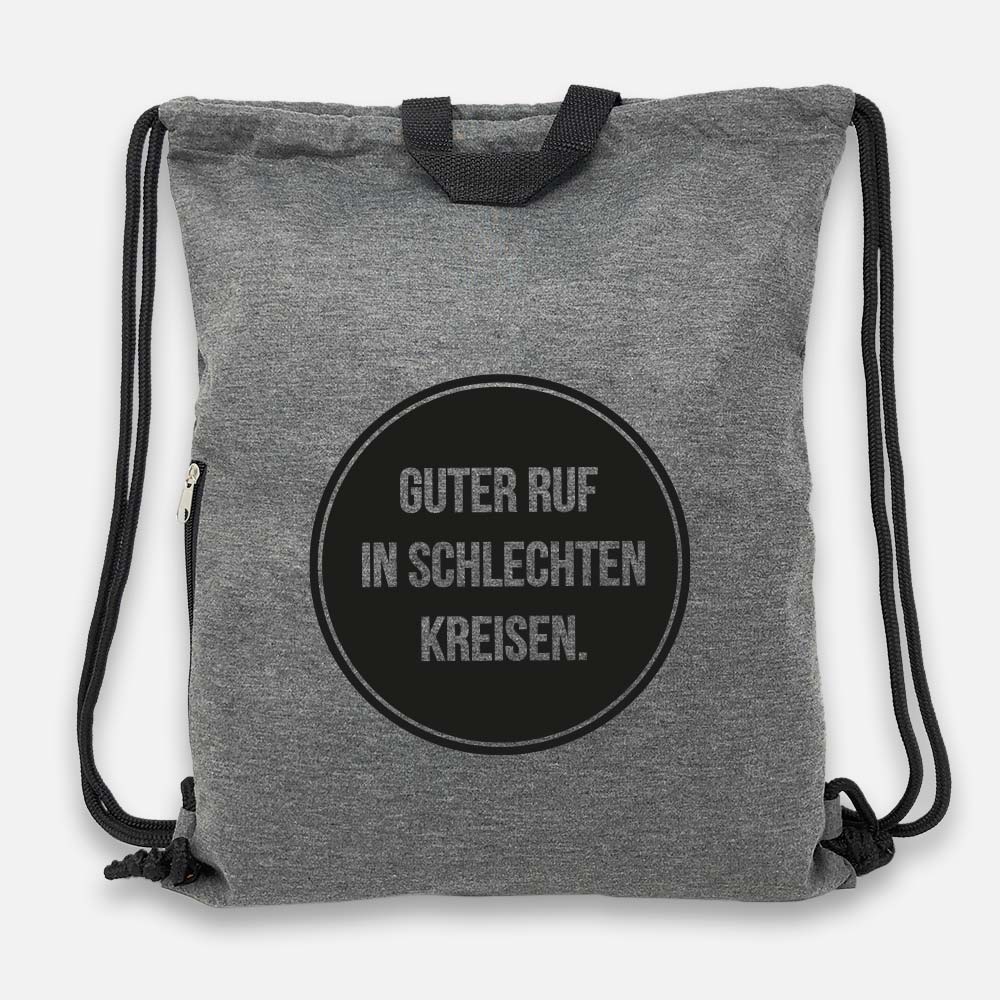 Guter Ruf - Jersey Bag Anthrazit