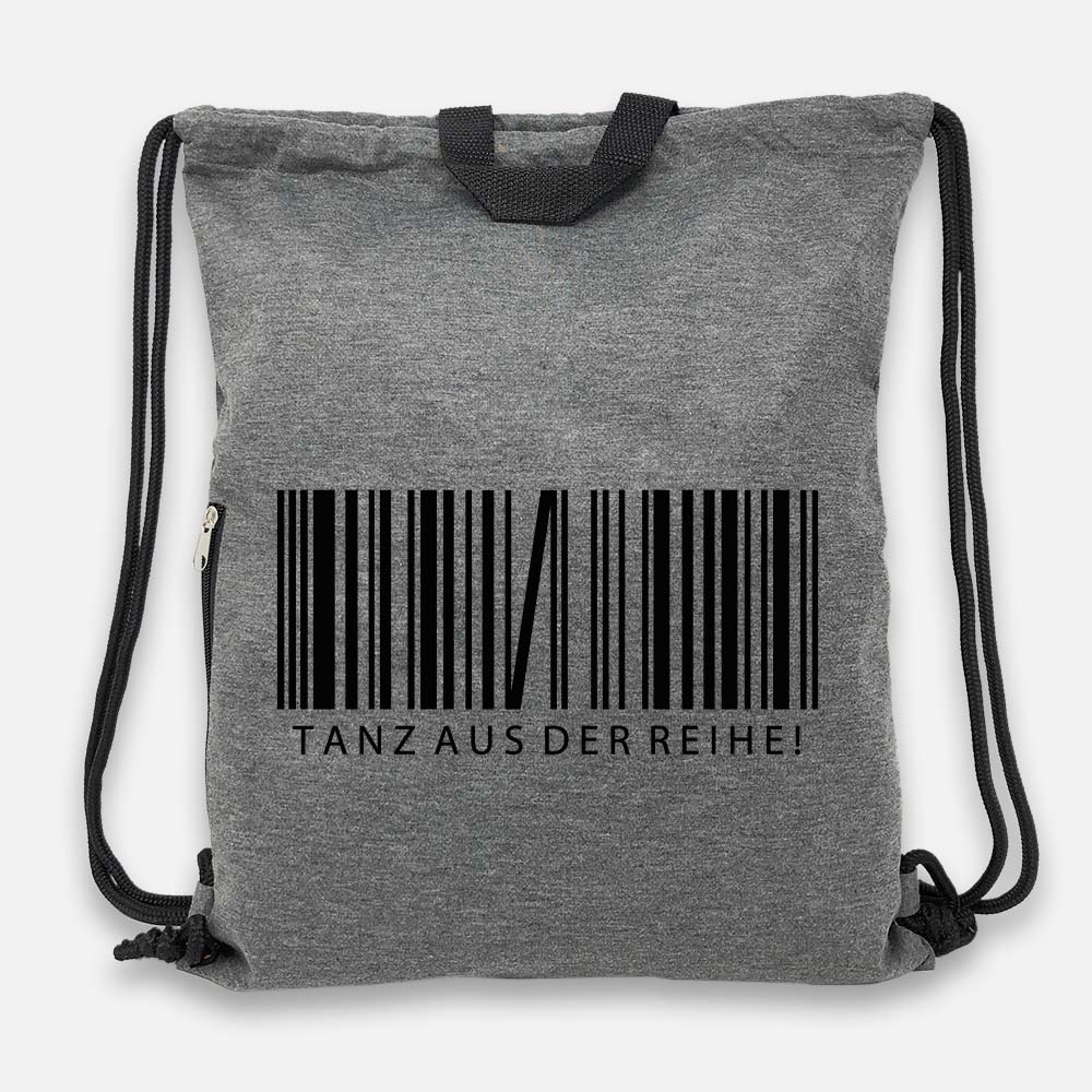 Tanz aus der Reihe - Jersey Bag Anthrazit