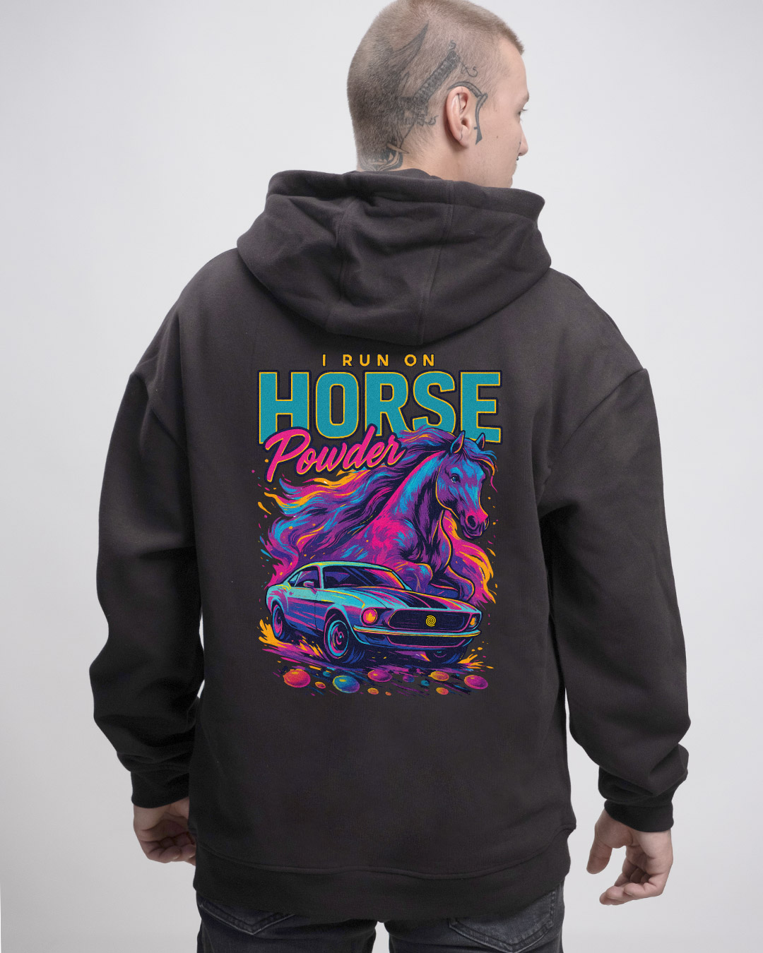 Horse Powder - UNISEX Oversized Hoodie
