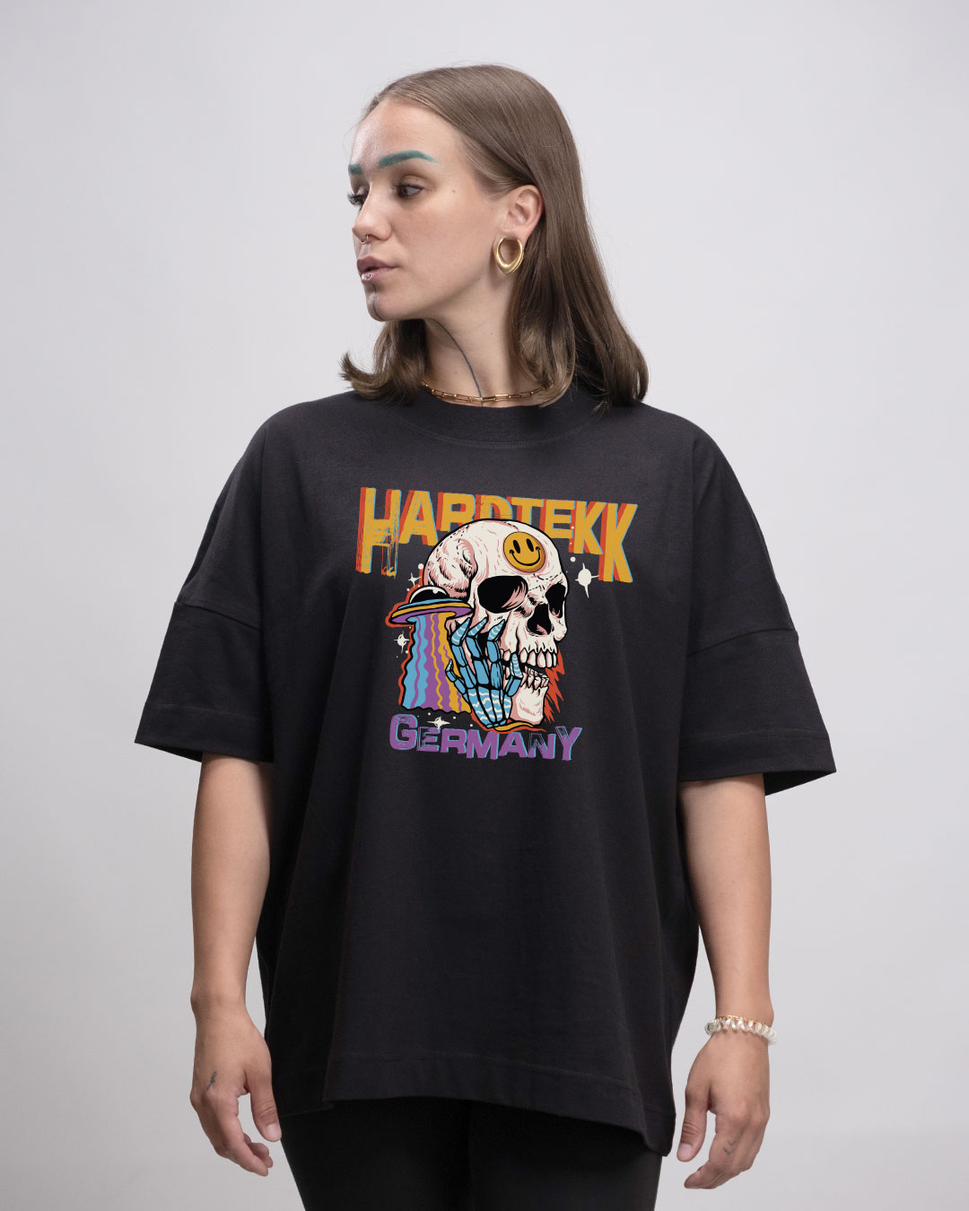 Hardtekk Germany - Oversized T-Shirt