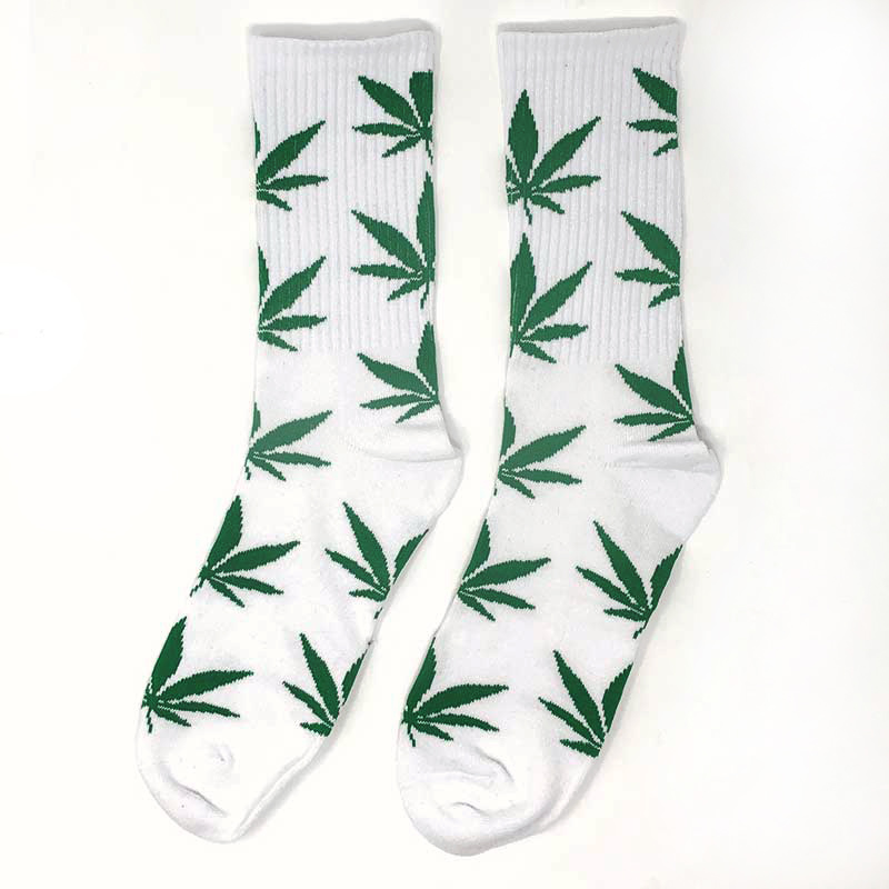 3 Paar Hanf-Blatt Raver Socken, Strümpfe