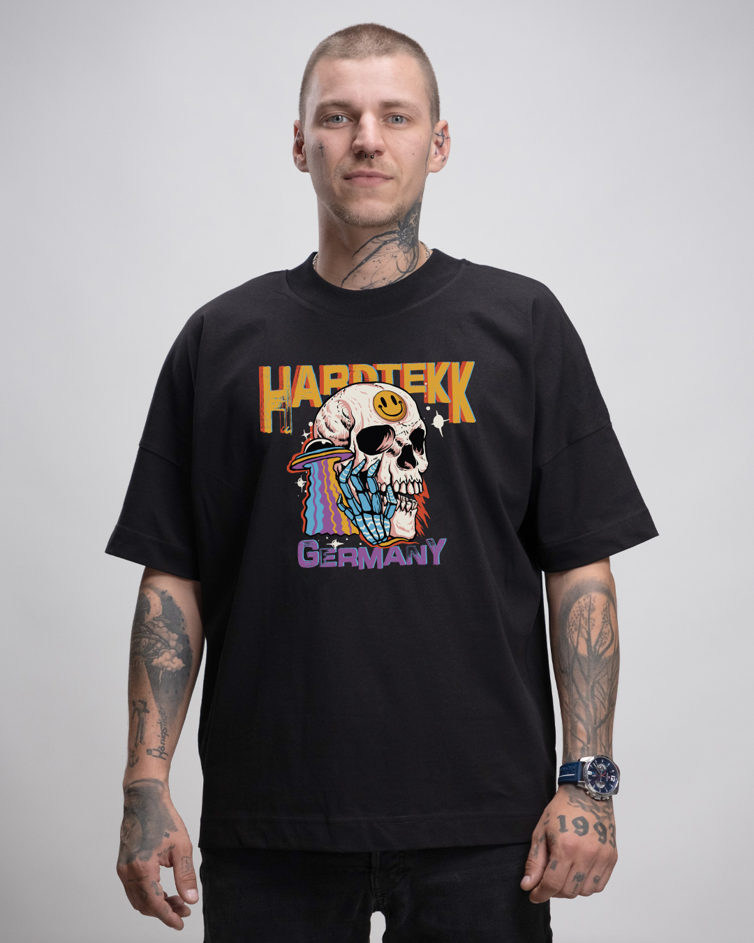 Hardtekk Germany - Oversized T-Shirt