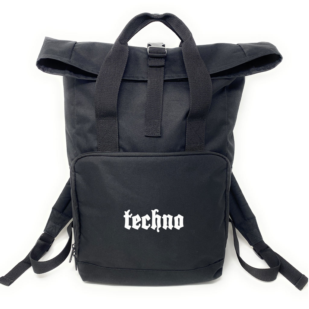 Techno Rucksack, Twin Handle Roll-Top Backback