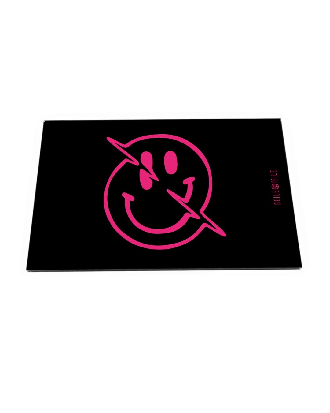 Pink Smiley Acrylplatte von GeileTeile™