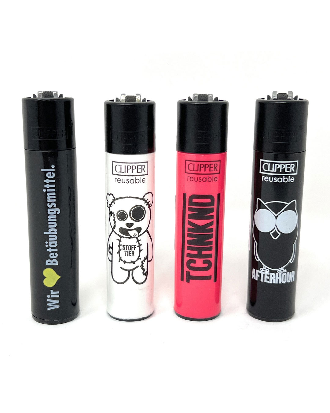 4er Set Clipper - Clubkatzen #1