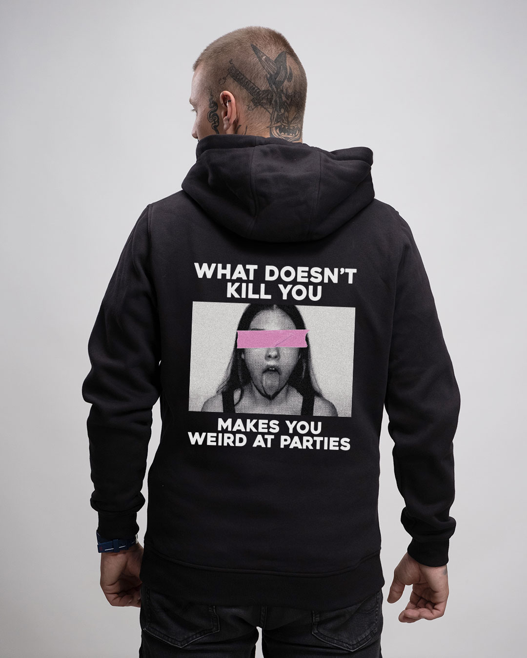 Weird at Parties - Unisex Basic Hoodie
