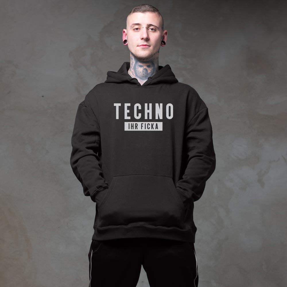 Techno ihr Ficka - Oversized Hoodie