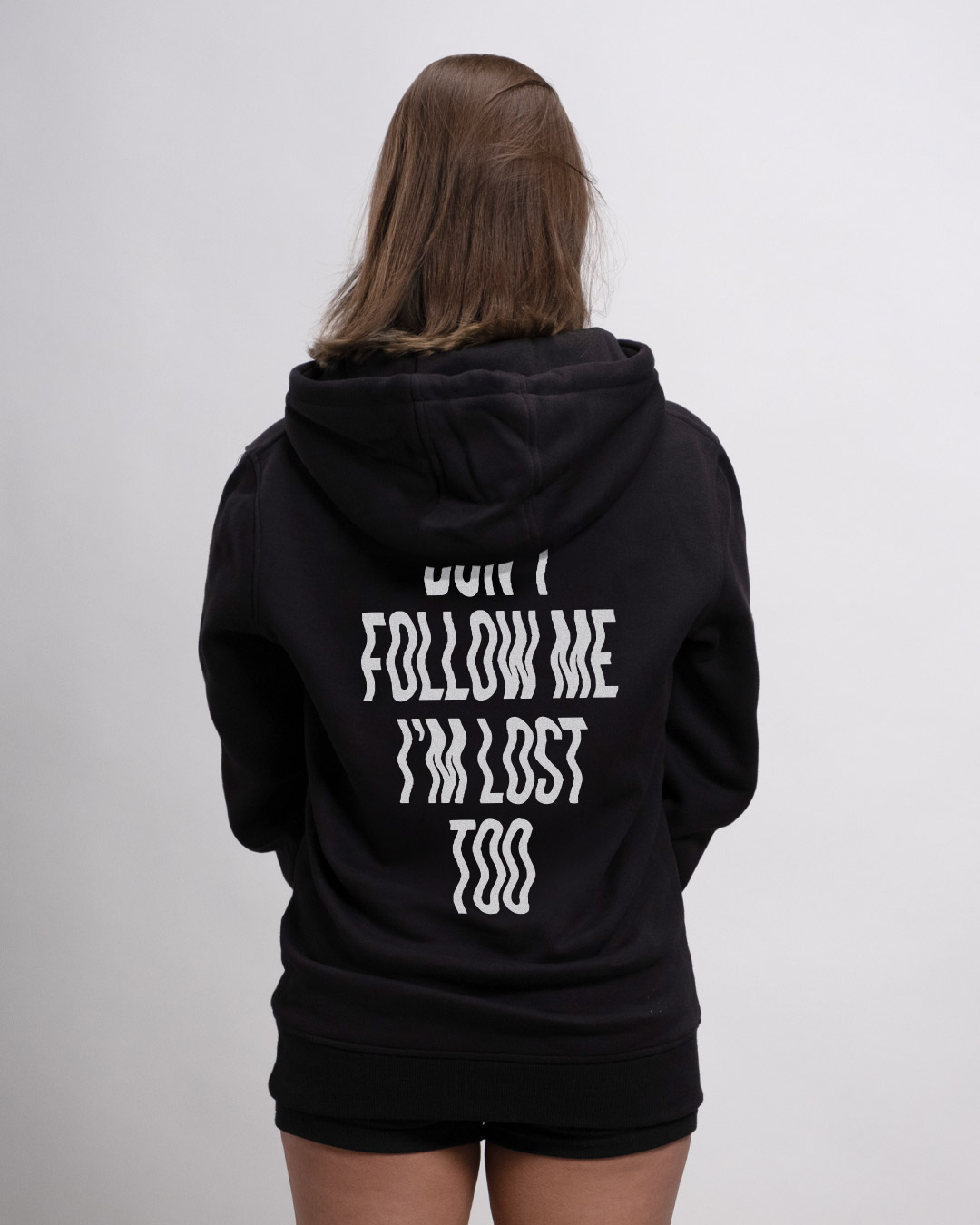 Don't follow me - Heavy Hoodie Girls