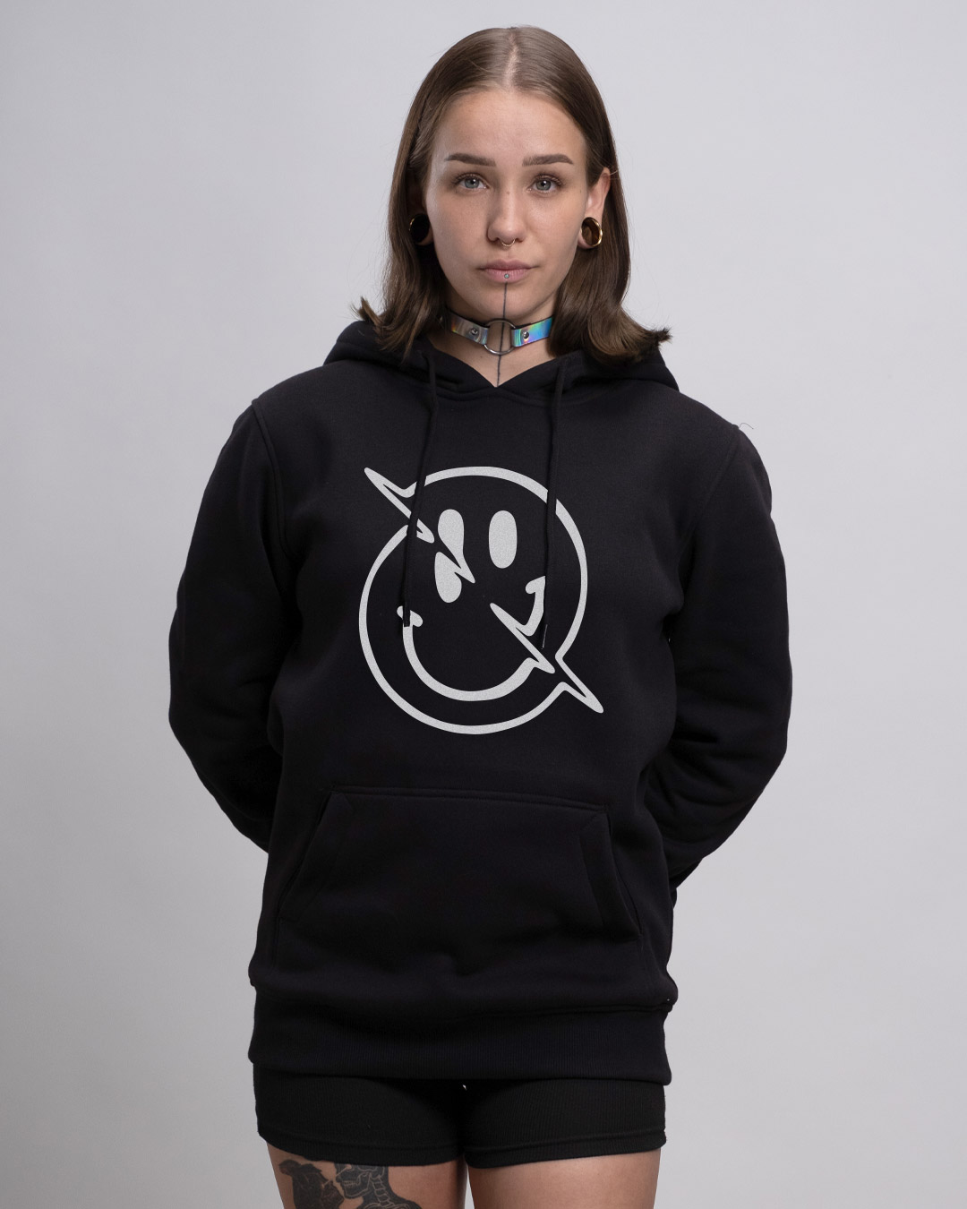 Smiley - Heavy Hoodie Girls