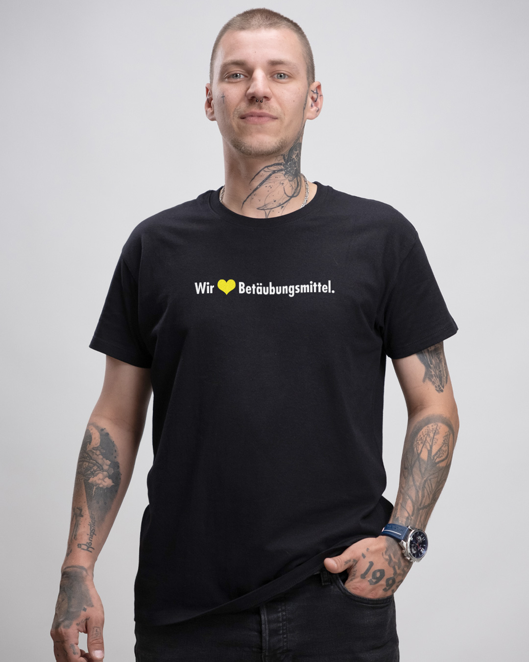 Wir lieben Betäubungsmittel - Herren Basic T-Shirt