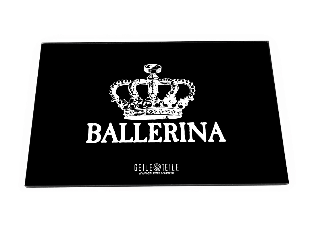 Ballerina Acrylplatte von GeileTeile™