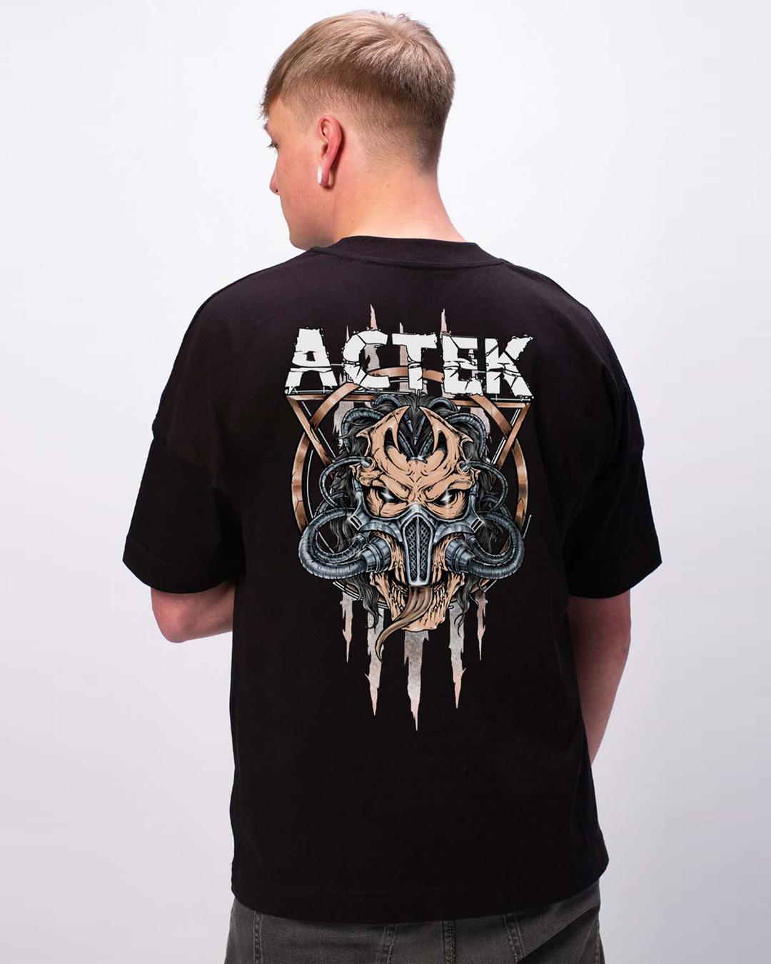ACTEK Logo Unisex Premium Oversize T-Shirt