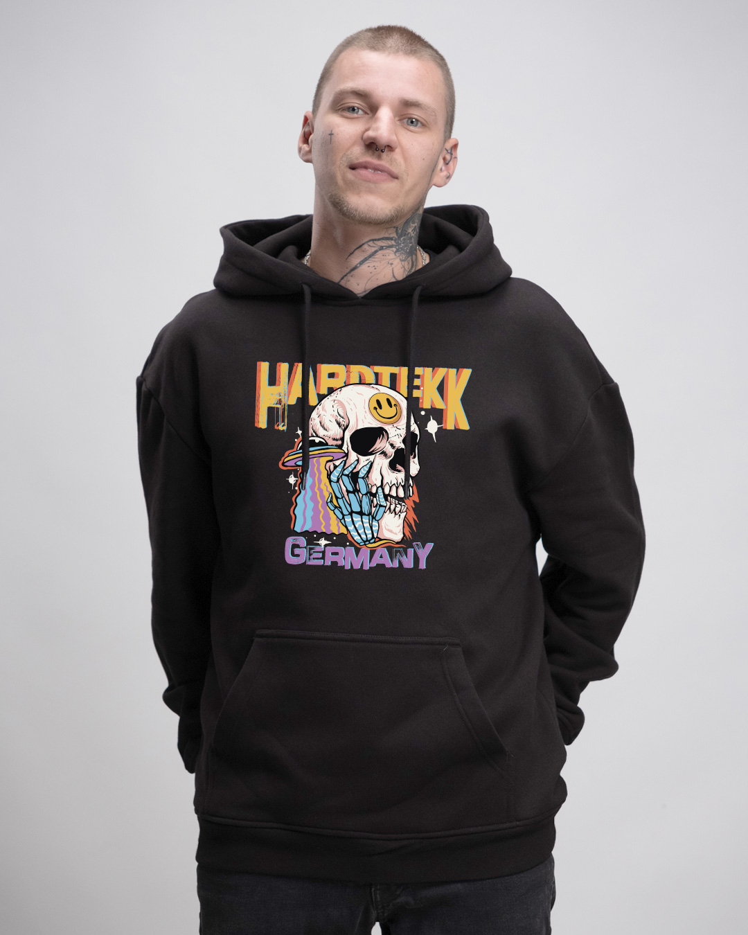 Hardtekk Germany - Oversized Hoodie