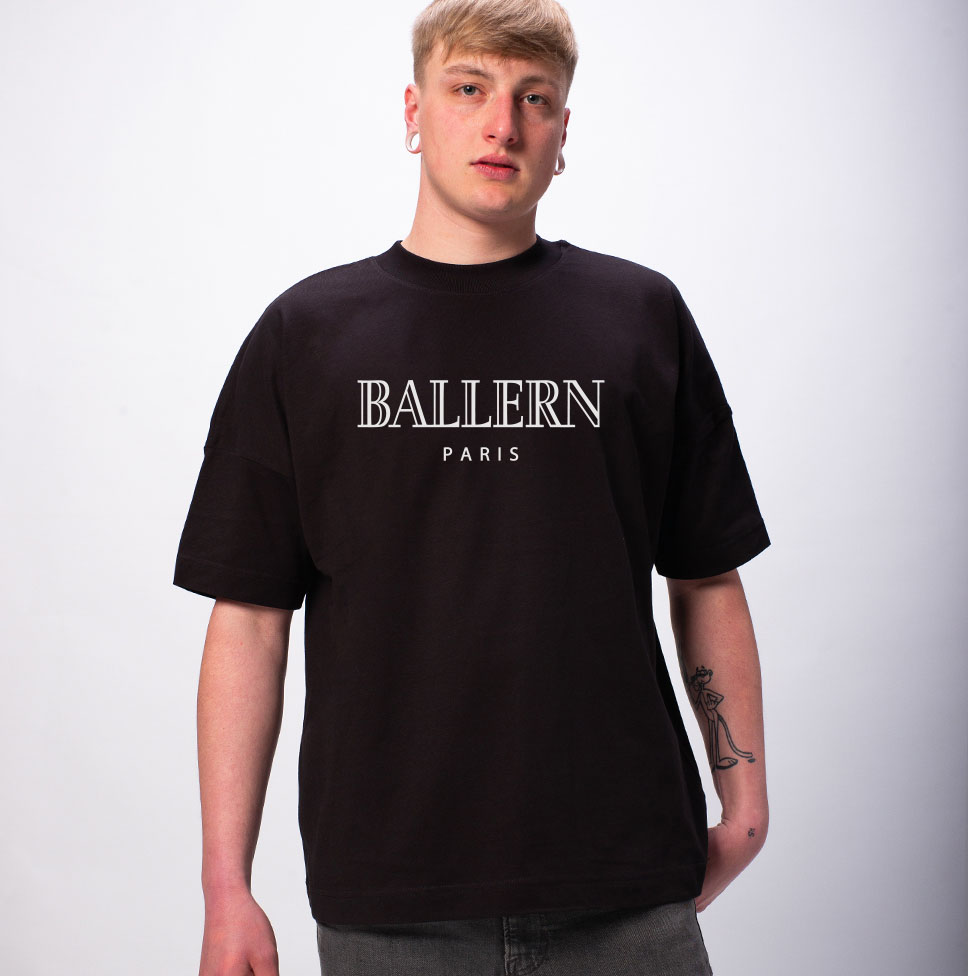 Ballern Paris - Premium Oversize T-Shirt - Karl Linienfeld