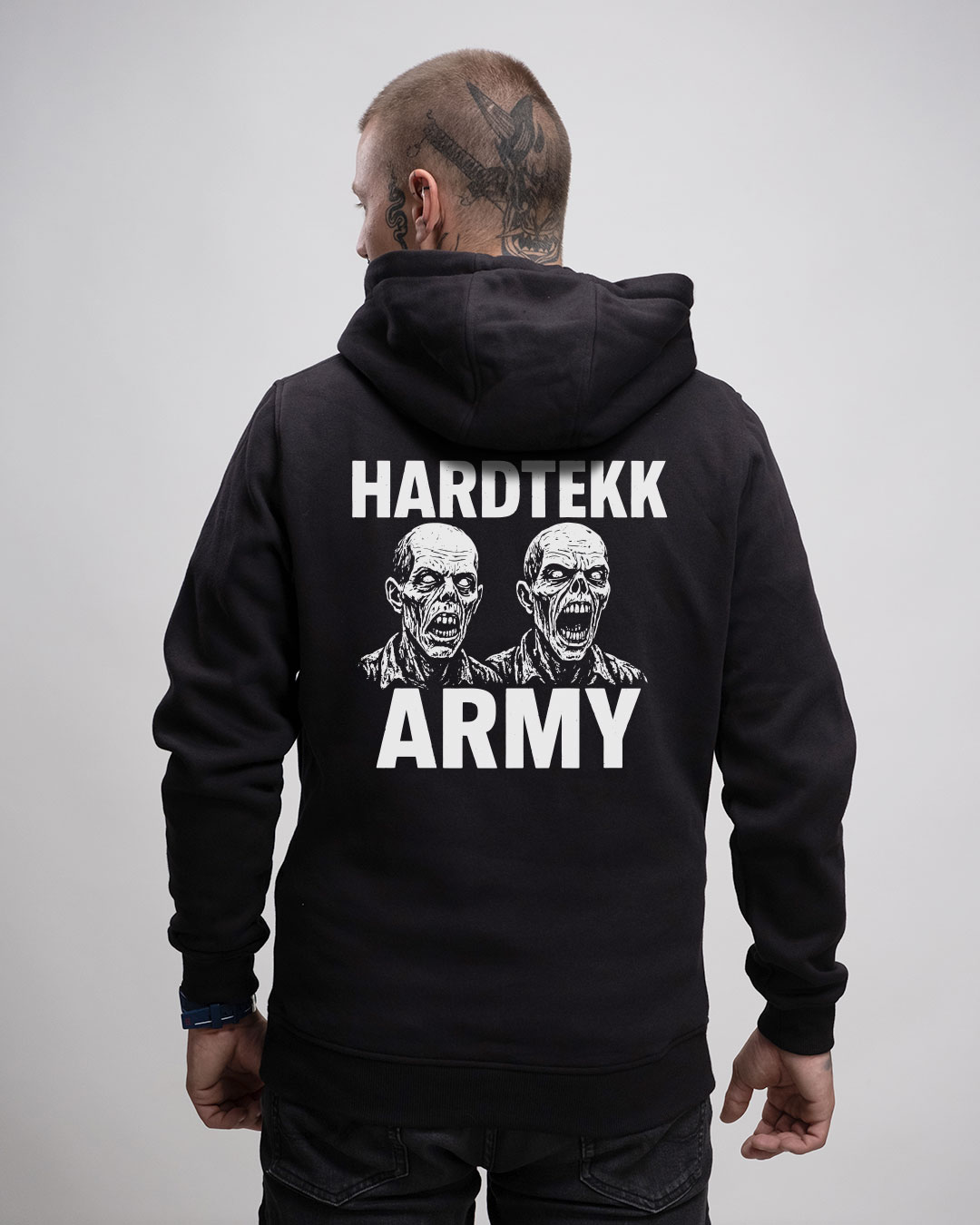 Hardtekk Army - Unisex Basic Hoodie
