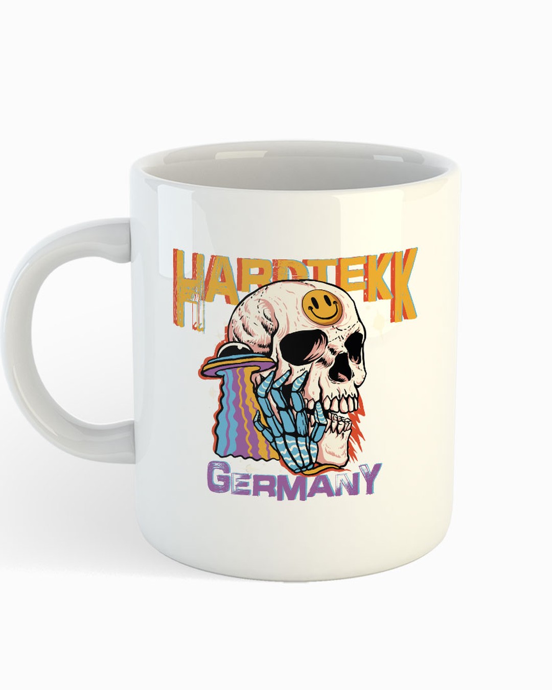Hardtekk Germany -  Tasse weiß