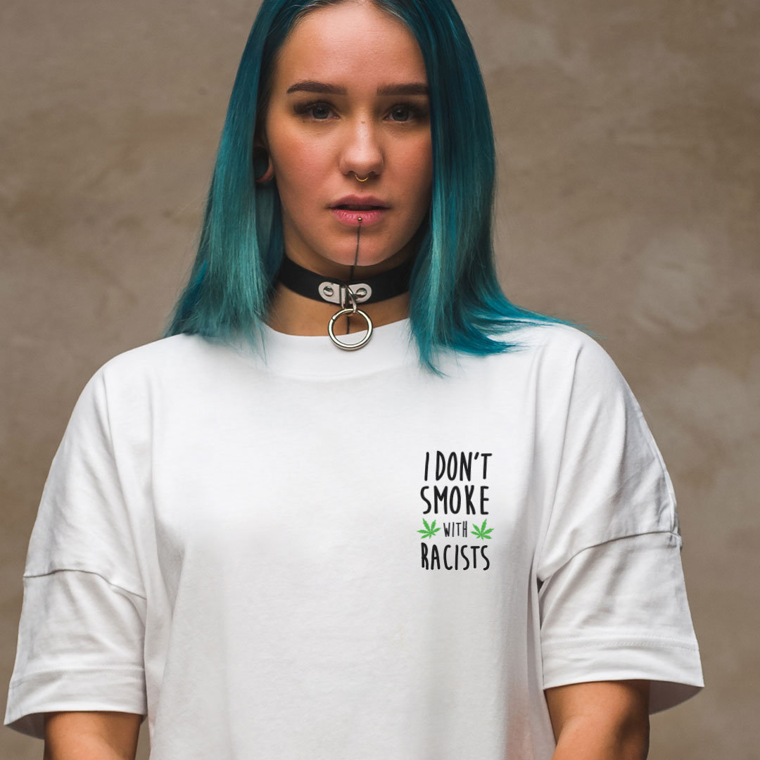 Don't smoke with - Premium Oversize T-Shirt