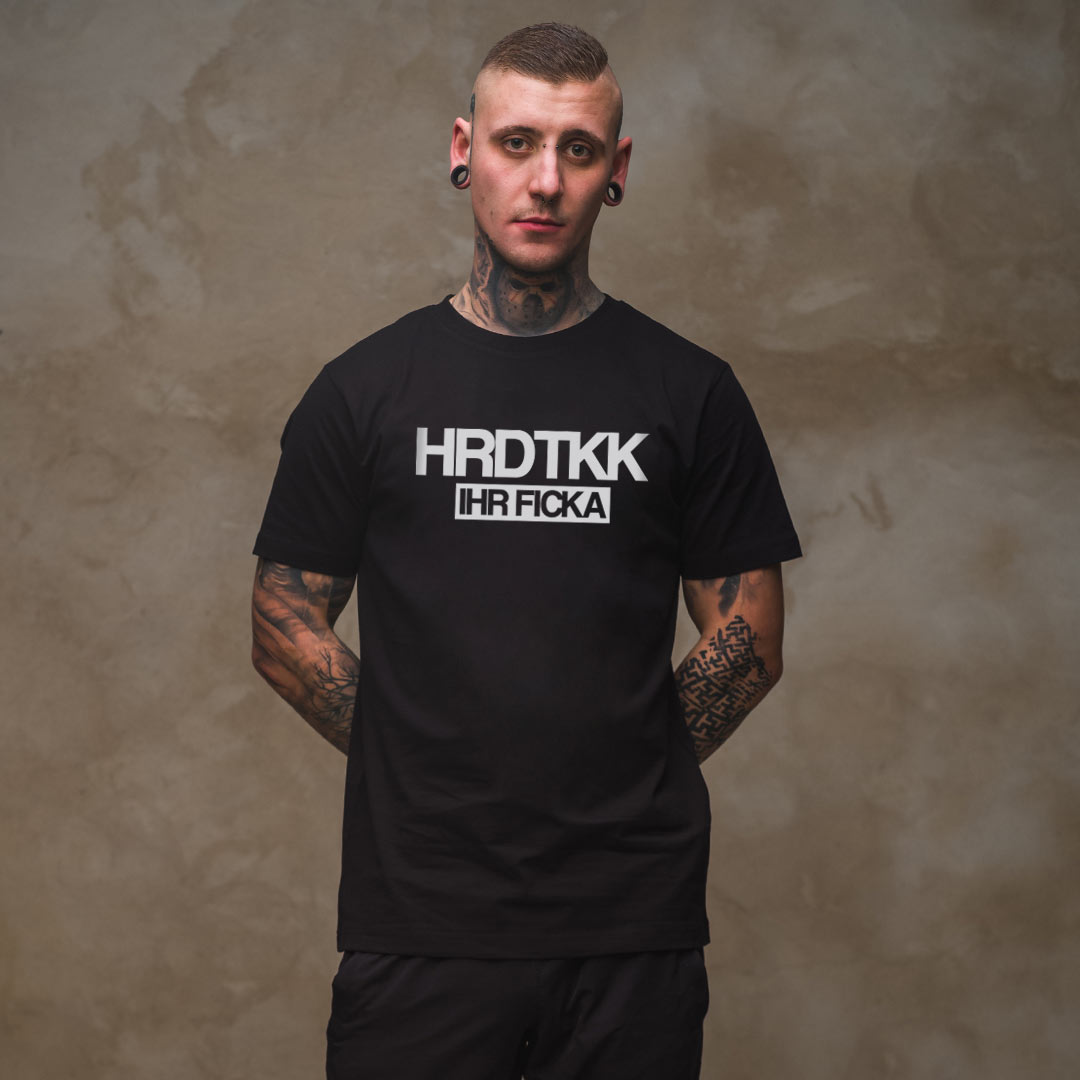 Hrdtkk Ihr Ficka - Herren Basic T-Shirt