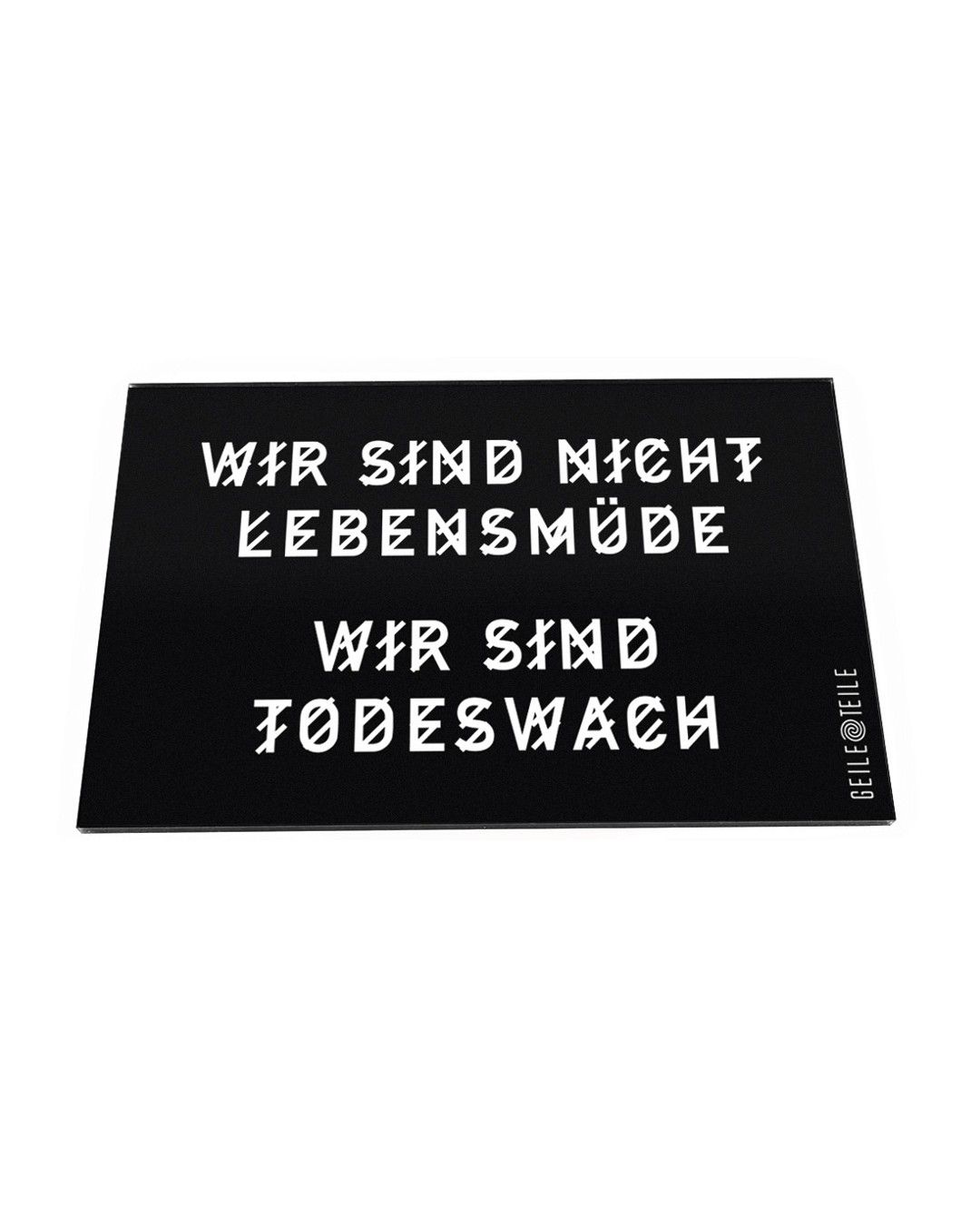 Todeswach - Acrylplatte von GeileTeile™