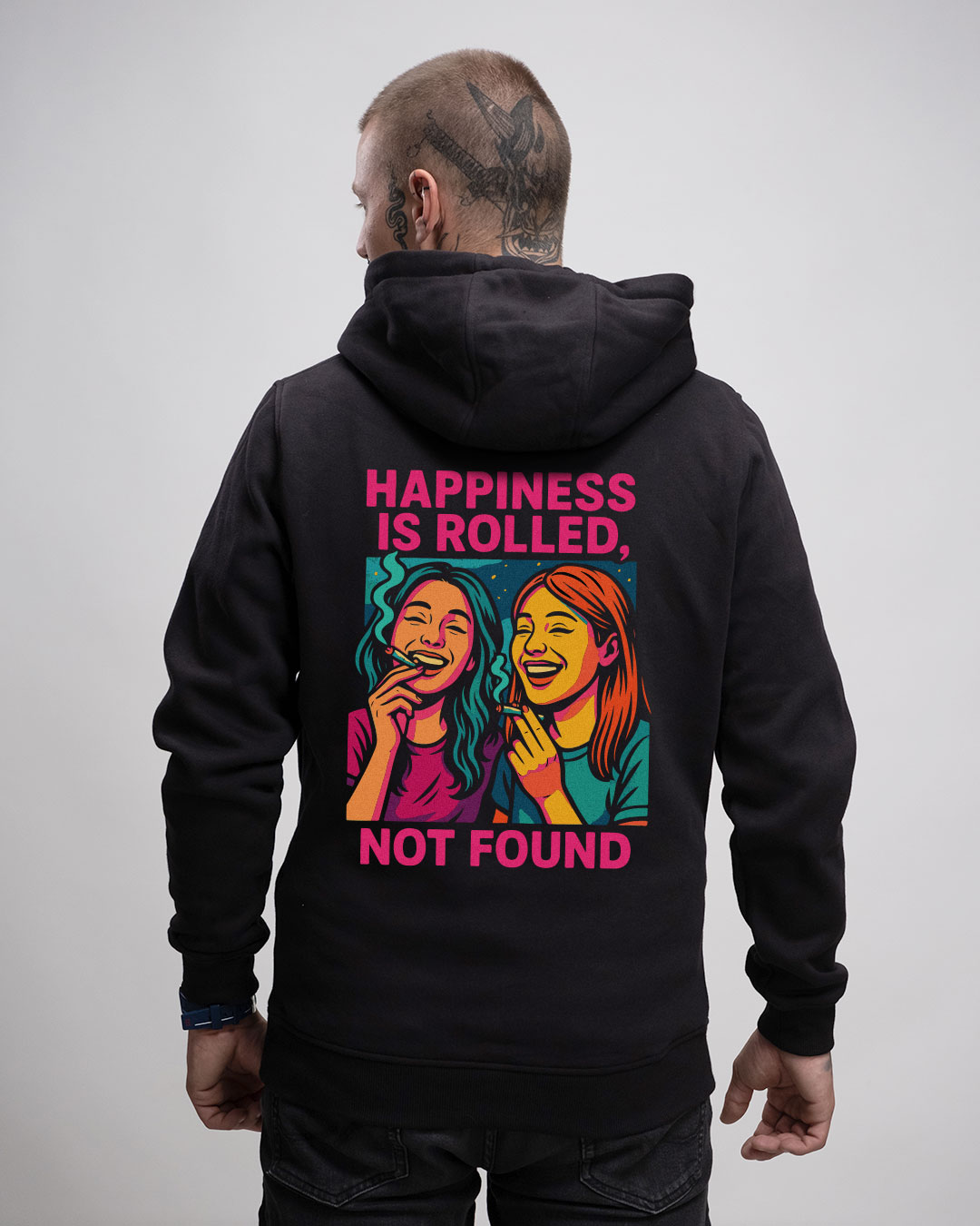 Happyness - Unisex Basic Hoodie