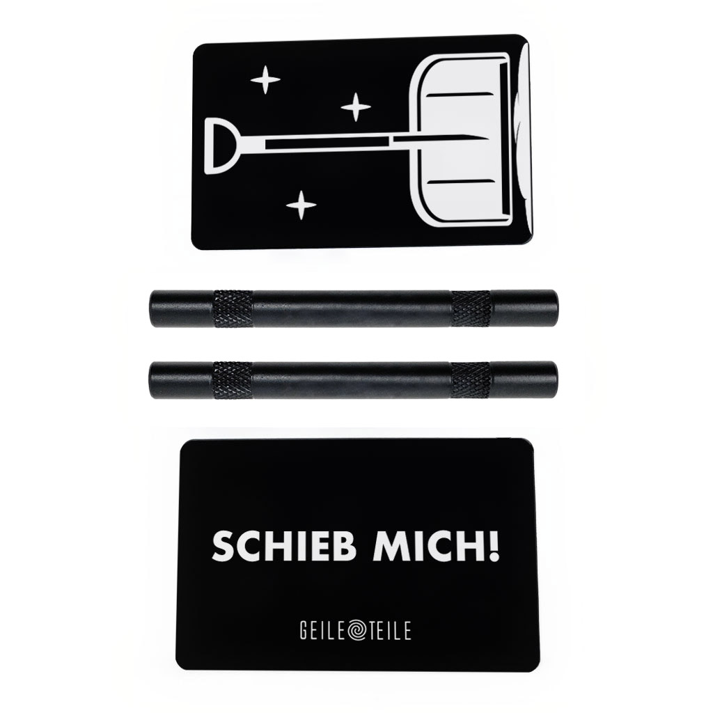 Blanko - Multifunktions Röhrchen + Karten von GeileTeile™