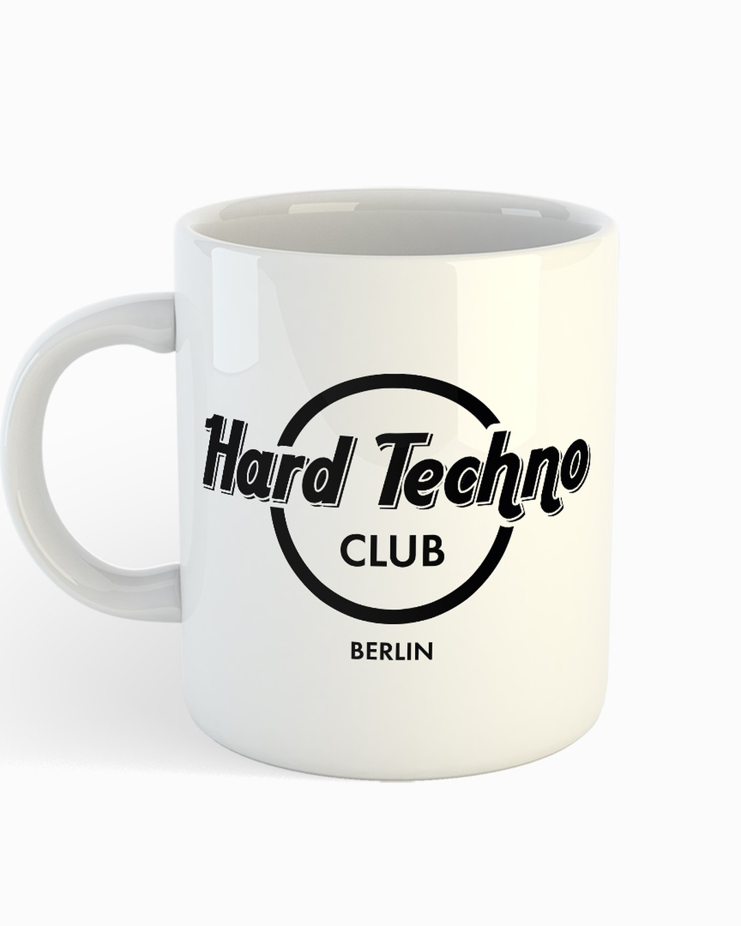 Hardtechno Club - Tasse weiß - MRY