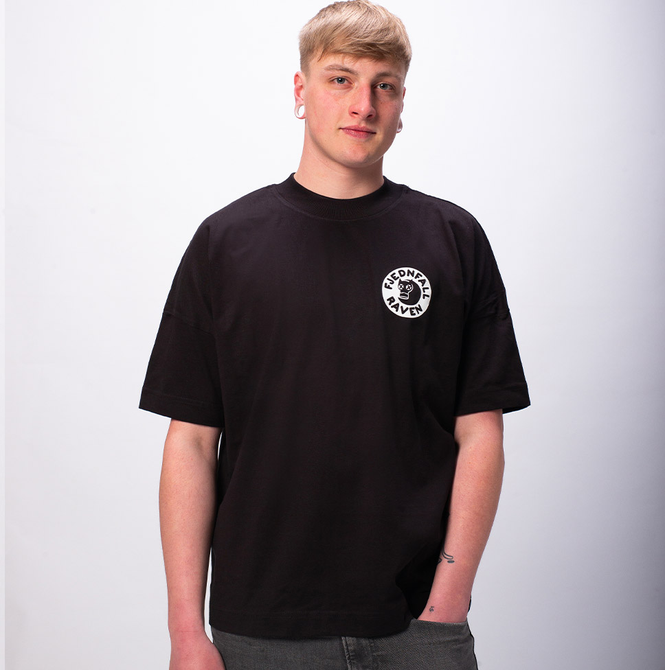 Fjednfall Raven - Clubkatzen Unisex Premium Oversize T-Shirt