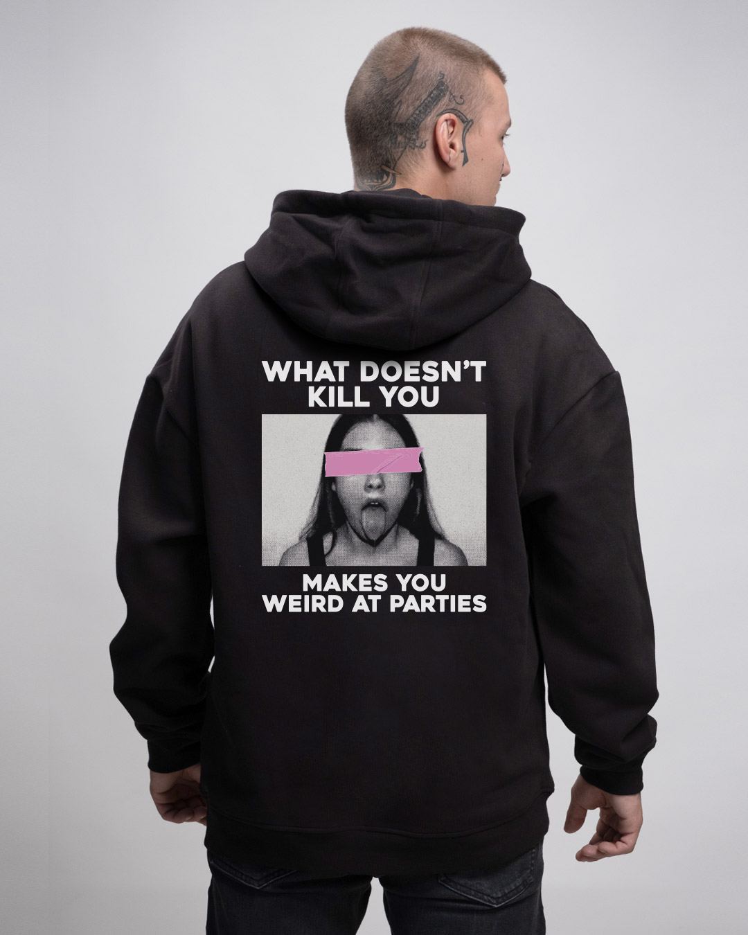 WEIRD AT PARTYS -  UNISEX Oversized Hoodie